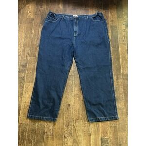 Duke Habana‎ Mens Jeans 56 long Blue Denim Relaxed Fit Jeans Stretch Waist
